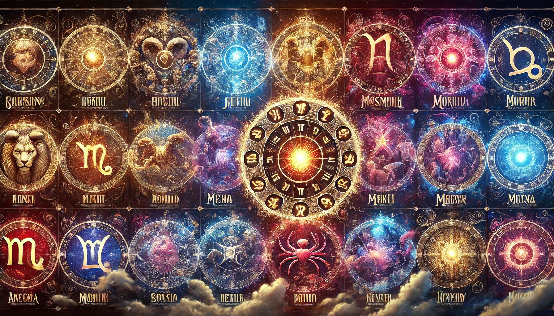 Znaki zodiaku po kolei